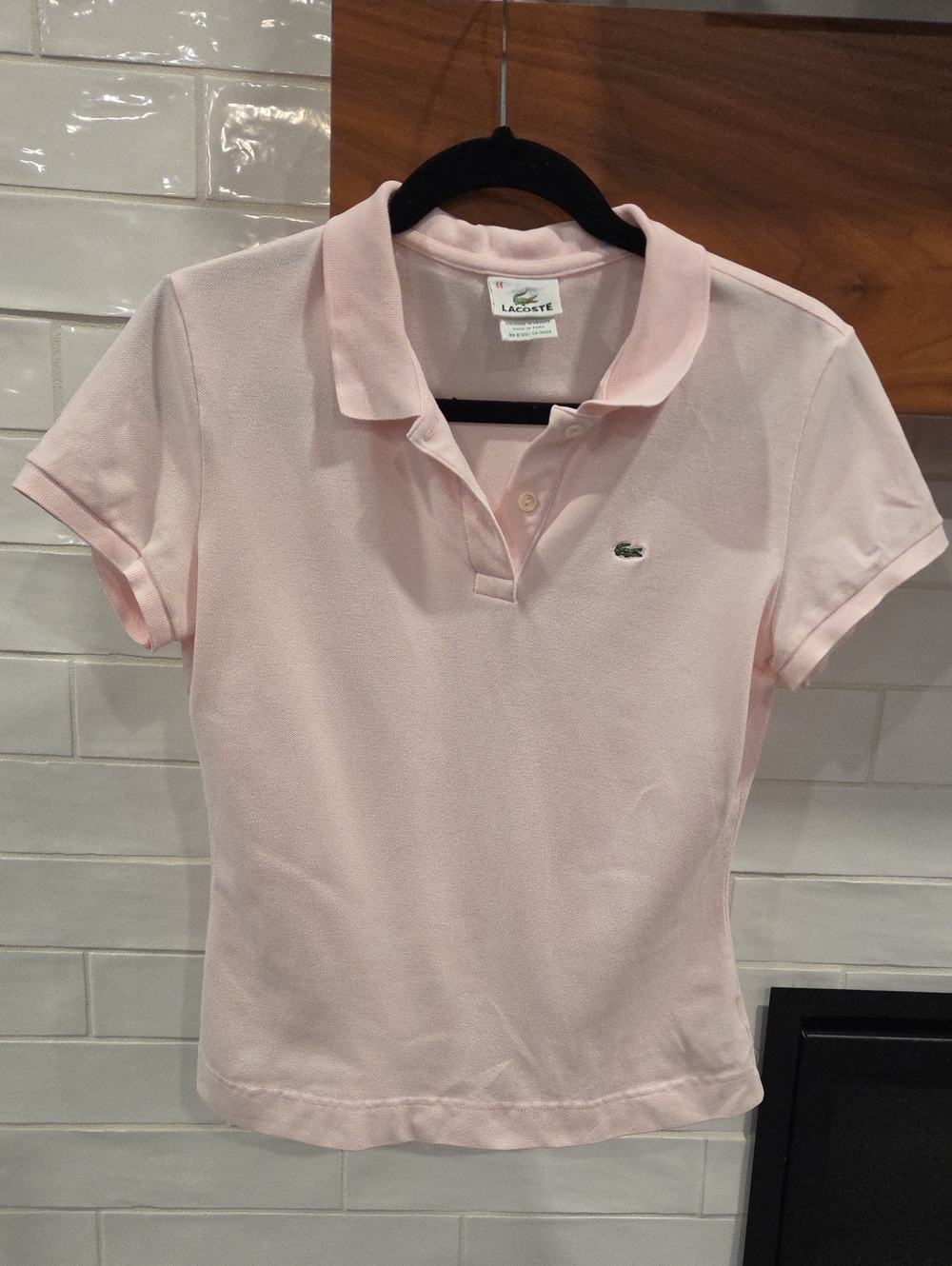 Lacoste Light Pink Women’s Short-Sleeve Polo